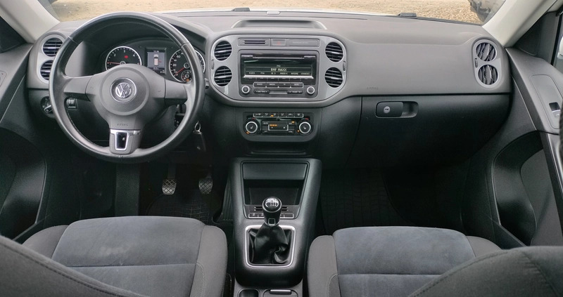 Volkswagen Tiguan cena 54900 przebieg: 130030, rok produkcji 2012 z Drohiczyn małe 92
